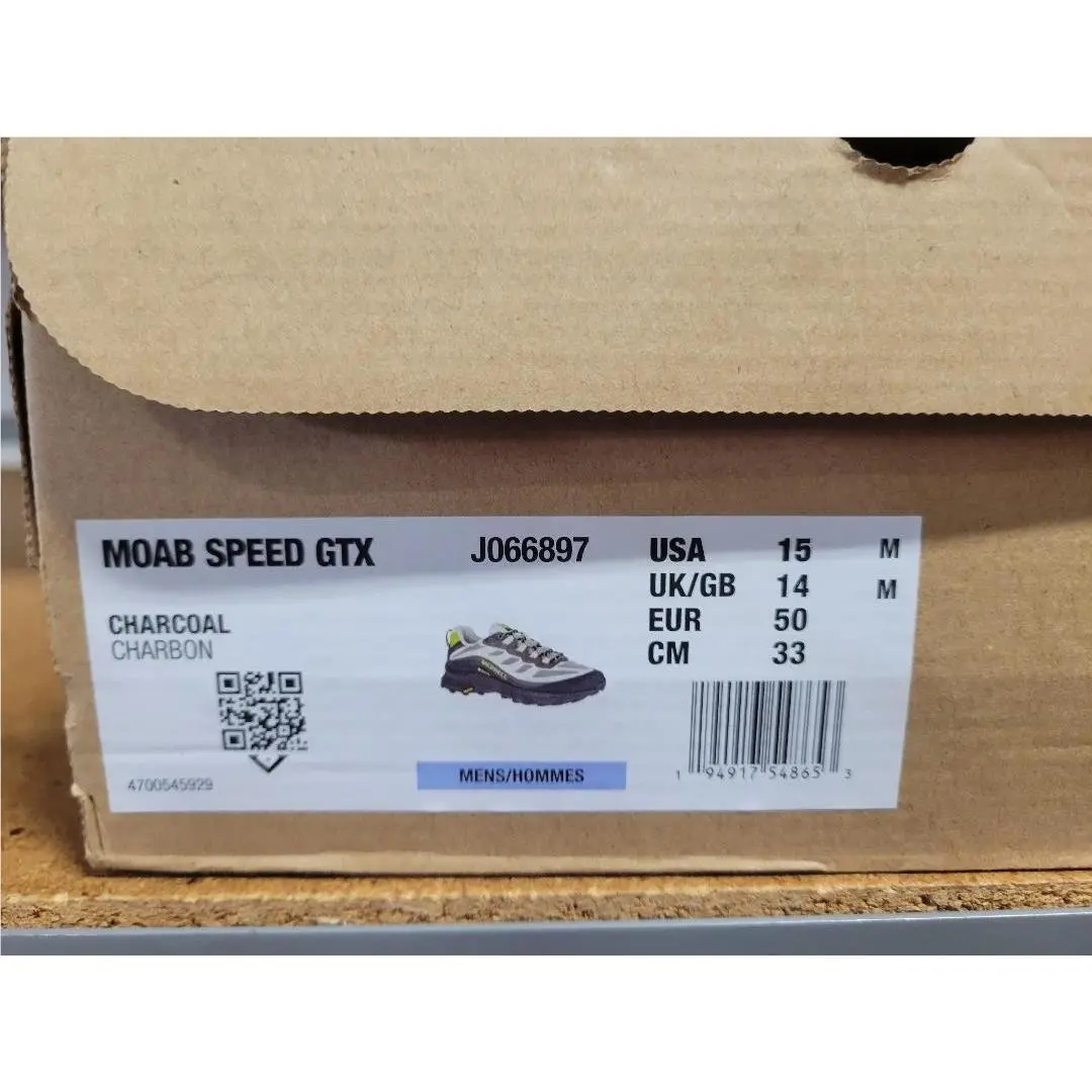 Merrell shoes - Merell Moab Speed GTX - Merell Moab Speed GTX - J066897 - Charcoal 10
