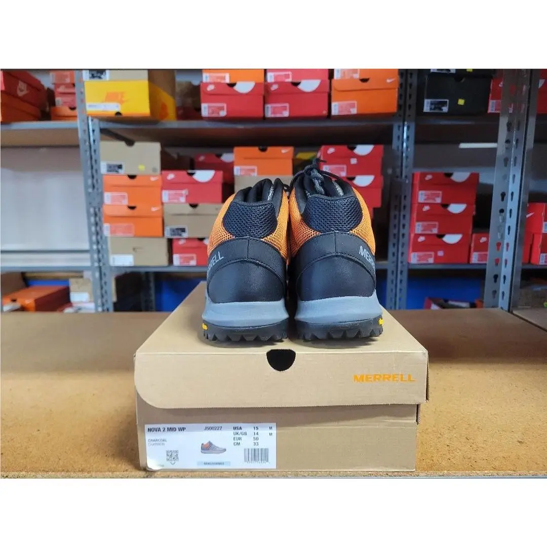 Merrell shoes - Merrell Nova 2 Mid WP - J500227 - Charcoal 9