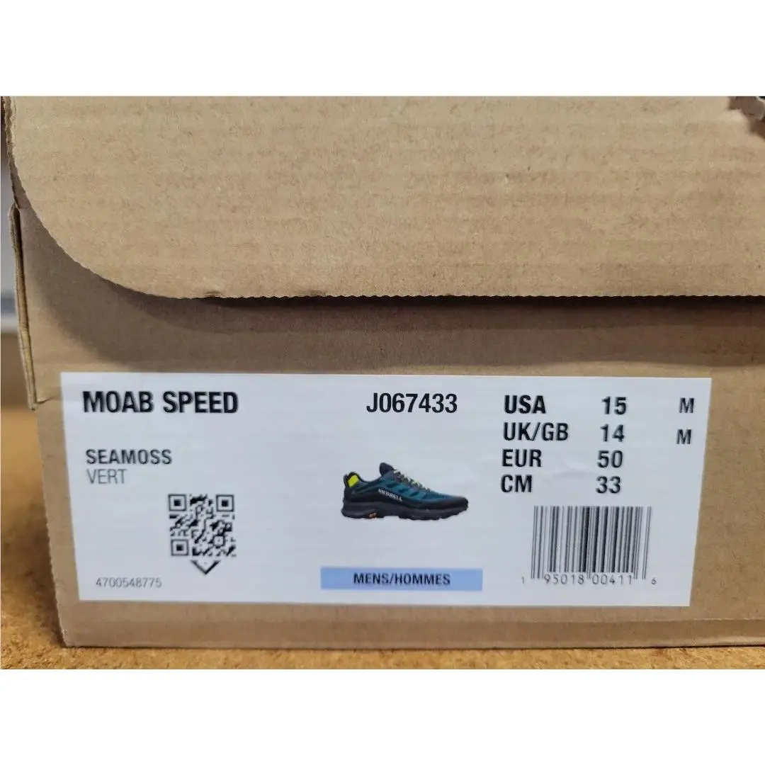 Merrell shoes - Merrell Moab Speed - Moab Speed - J067433 - Seamoss 12