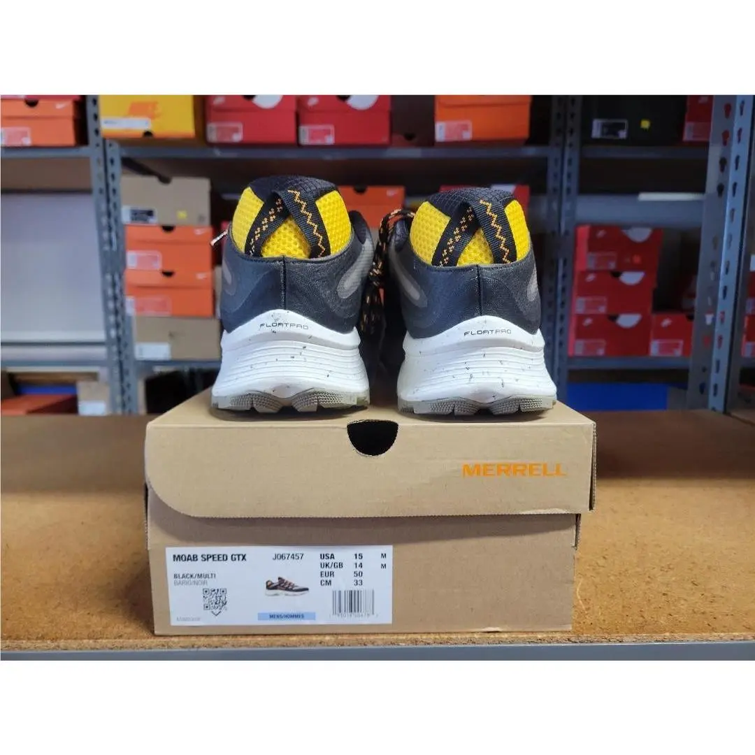 Merrell shoes - Merrell Speed GTX - Speed GTX - J067457 - Black Multi 9