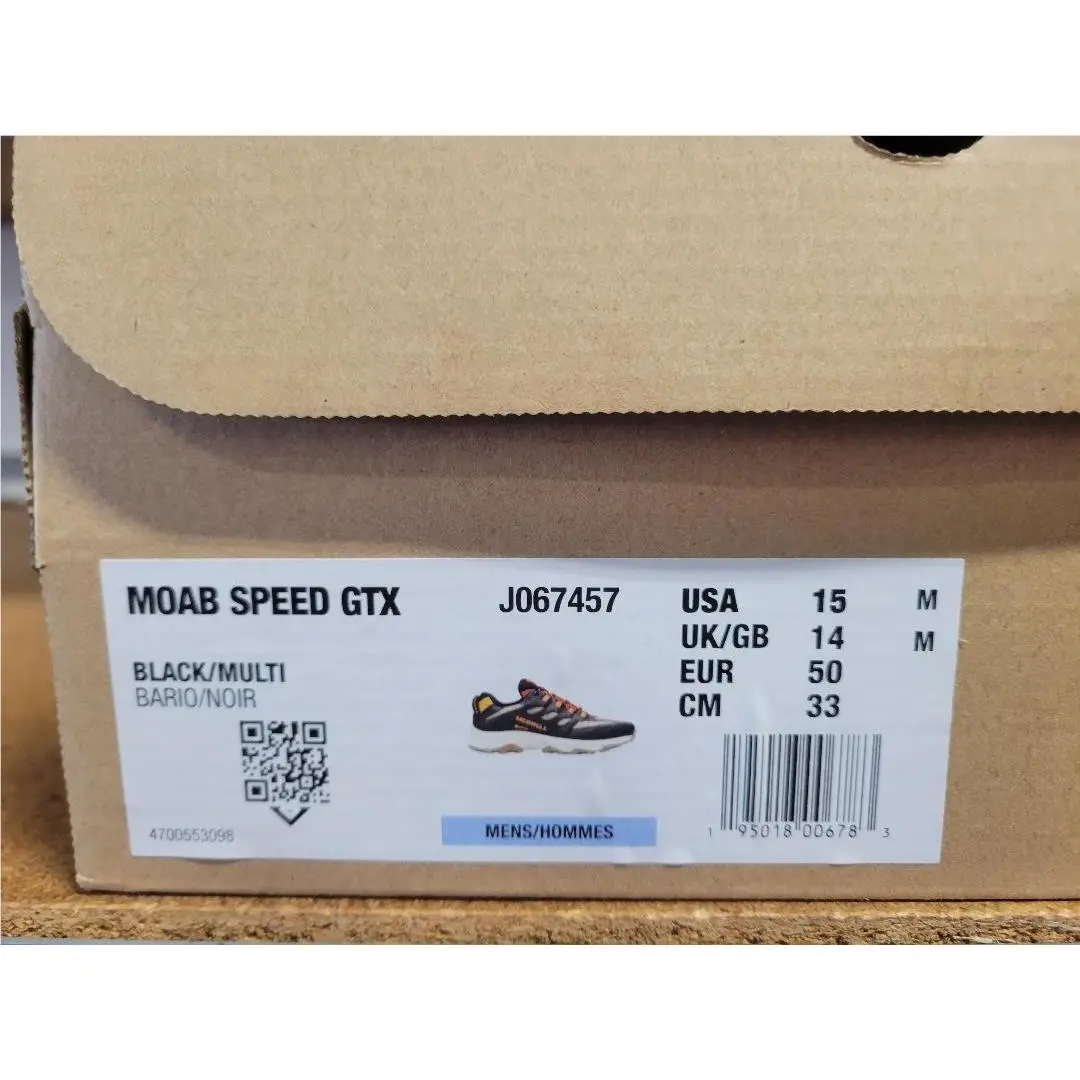 Merrell shoes - Merrell Speed GTX - Speed GTX - J067457 - Black Multi 10