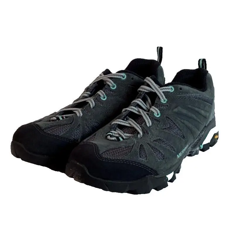 Merrell Capra Women`s Size 6 US Granite Blue Gray Hiking Shoes J32462 - Gray