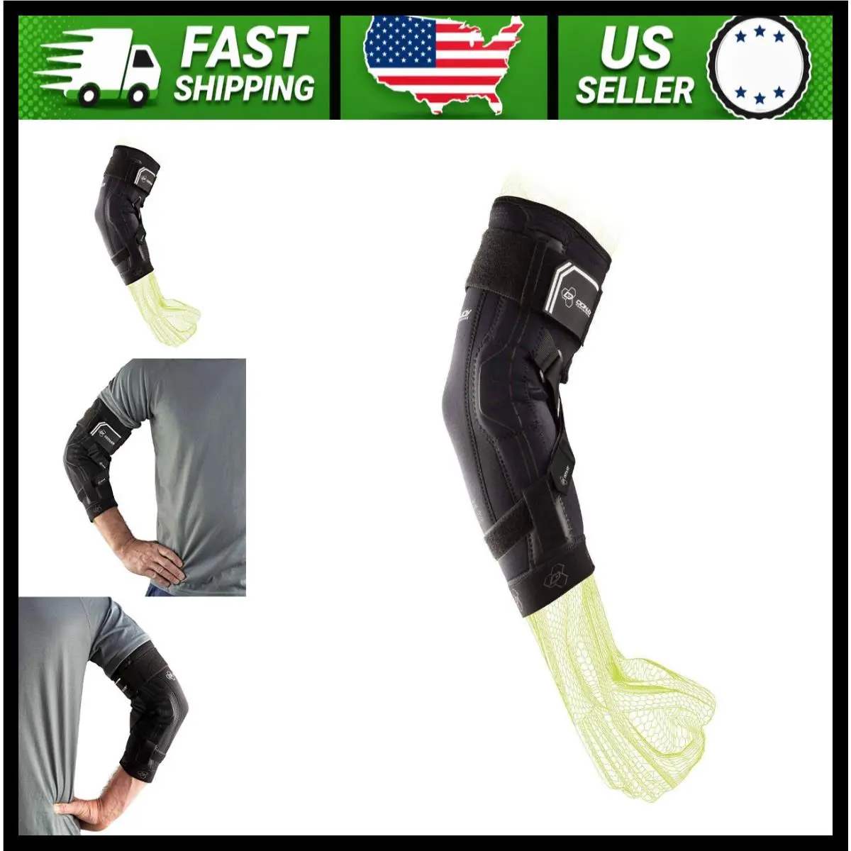 Donjoy Bionic Elbow Brace Small Hinged Support For Injury Recovery