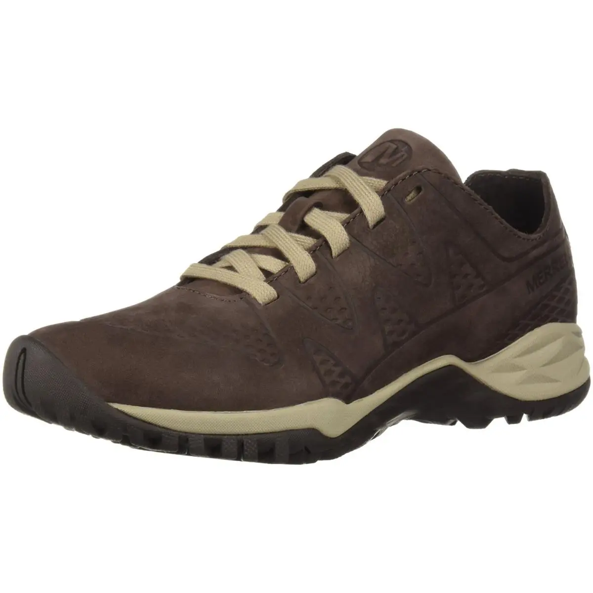 Merrell Siren Guided Lace Leather Q2 Espresso Women`s US 8 M Sneakers - Espresso