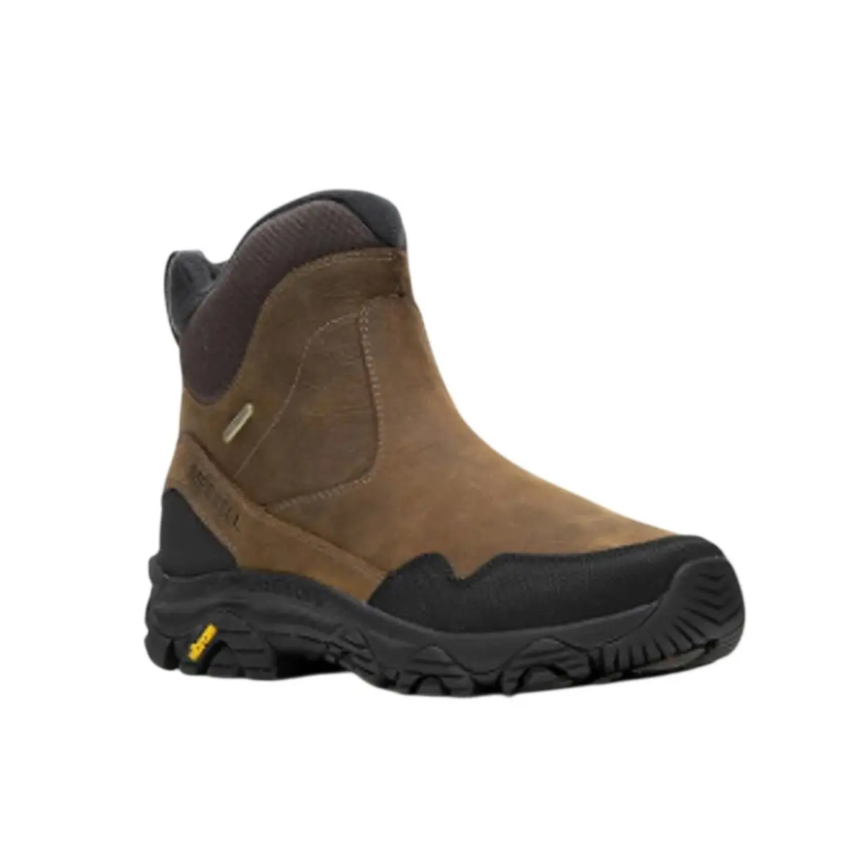 Merrell Mens Coldpack 3 Thermo Tall Zip Boots 8.5 M Brown Waterproof