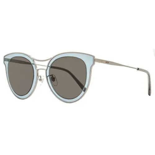 Mcm Flush Lens Sunglasses 139SA 035 Gunmetal/blue 65mm by MCM