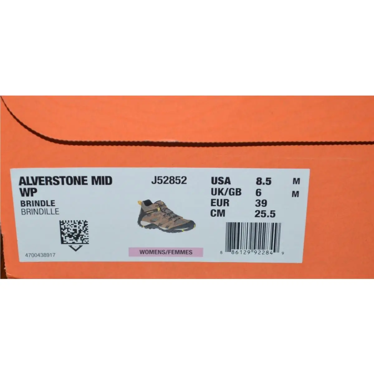 Merrell shoes - MERRELL Alverstone - Alverstone - J52852 - Brown and Black (UPC: 886129922849) 6