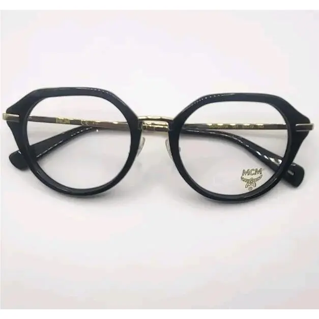 Mcm Eyeglasses Black Gold Trim Rx-able Glasses MCM2611A