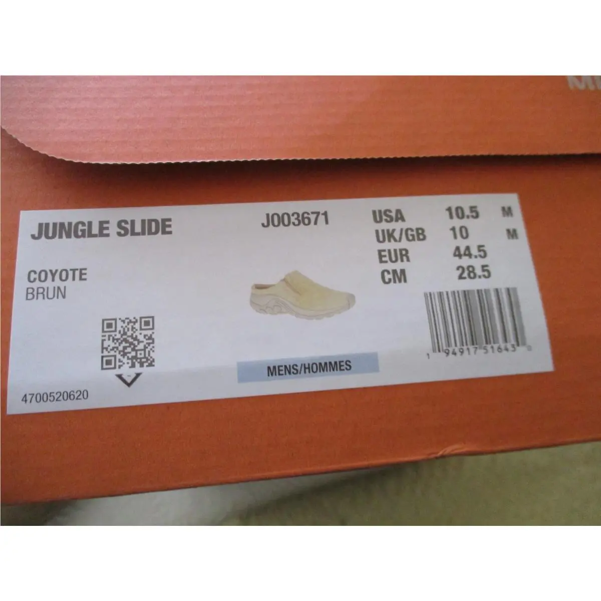 Merrell shoes - Beige (UPC: 194917516430) 3