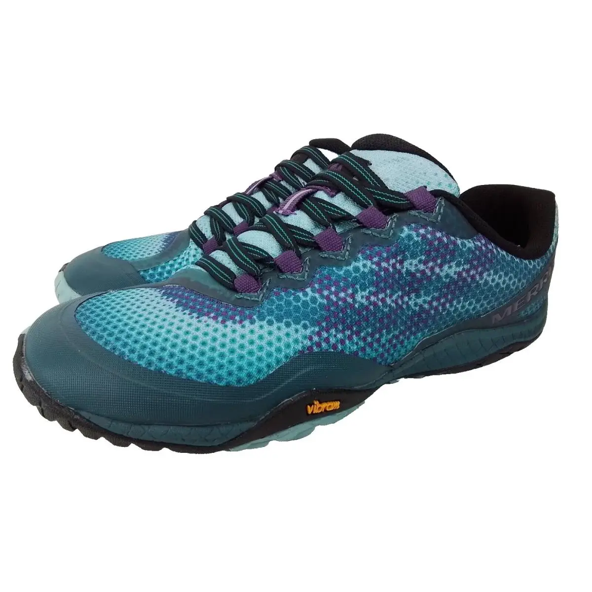 Merrell Trail Glove 4 Shield Hypernature Bleu J77678 Women`s Size 5.5 US