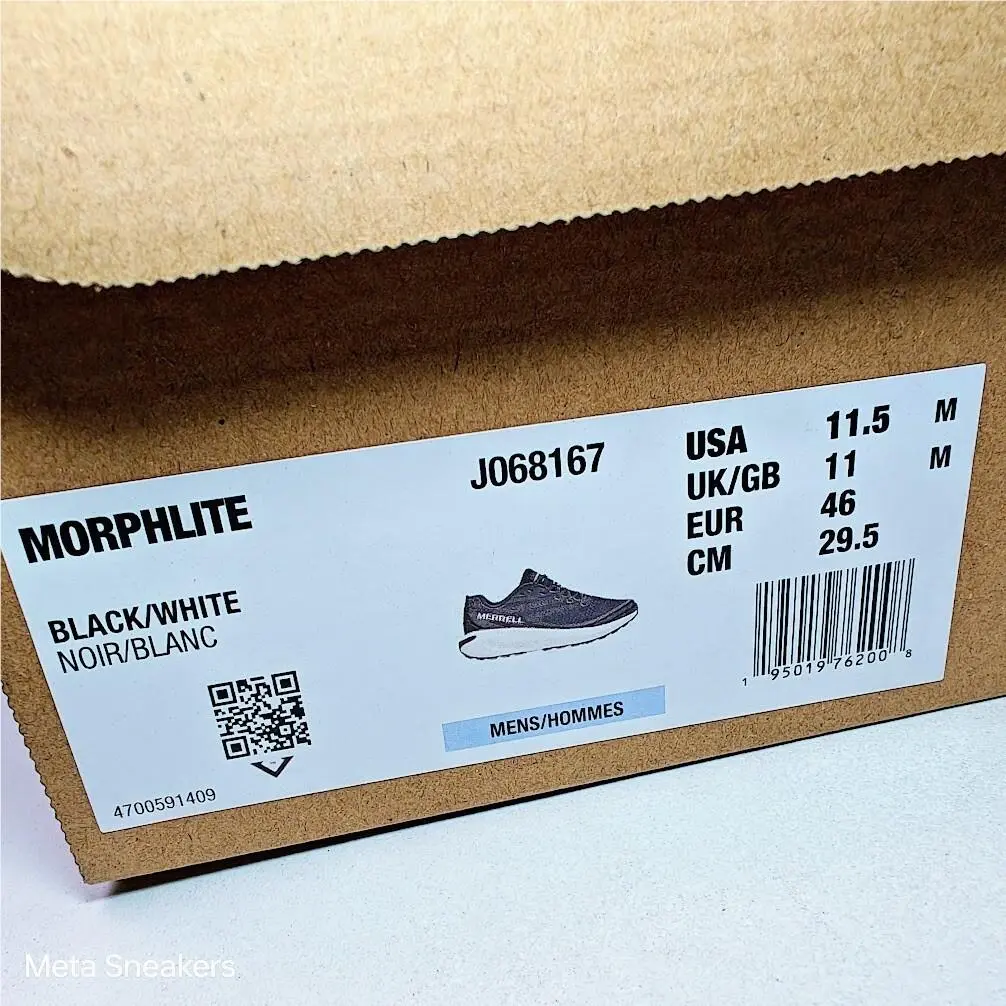 Merrell shoes - Merrell Morphlite - Morphlite - J068167 - Black 0