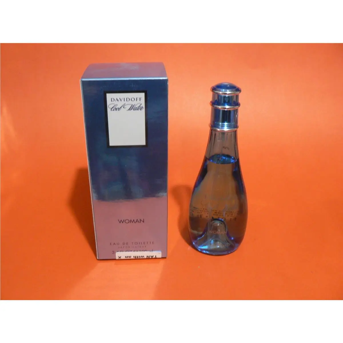 Davidoff Cool Water Women 3.4oz 100ml Eau DE Toilette Spray Old Stock