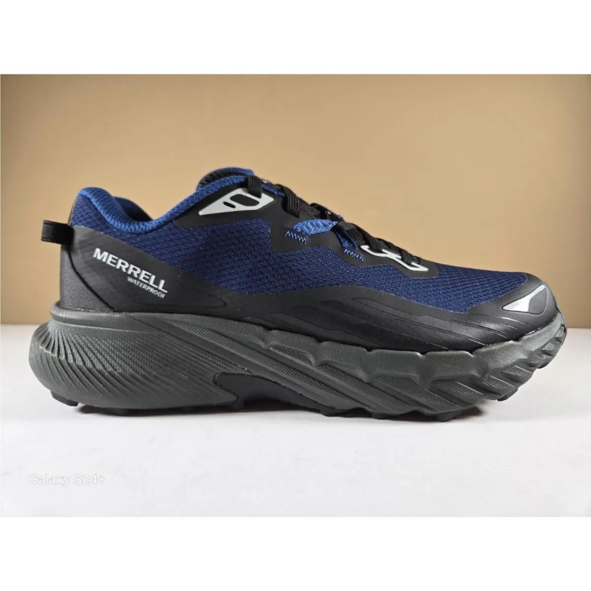 Merrell Mens Shoes Sneakers Size 10 Waterproof Color Blue Marine Black