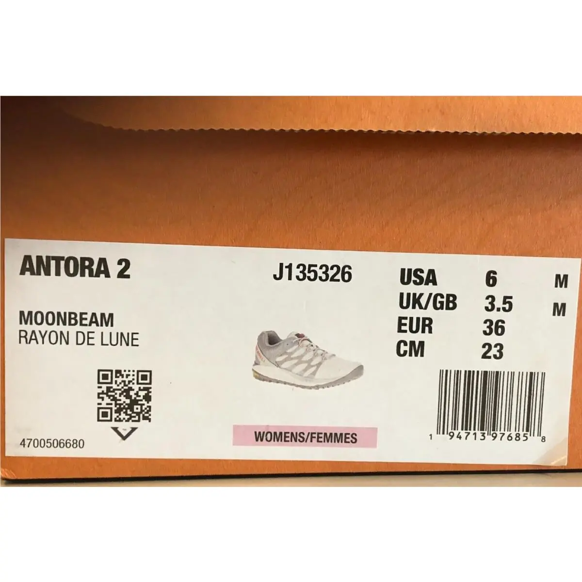 Merrell shoes - MERRELL ANTORA 2 - ANTORA - J135326 - Beige (UPC: 194713976858) 11