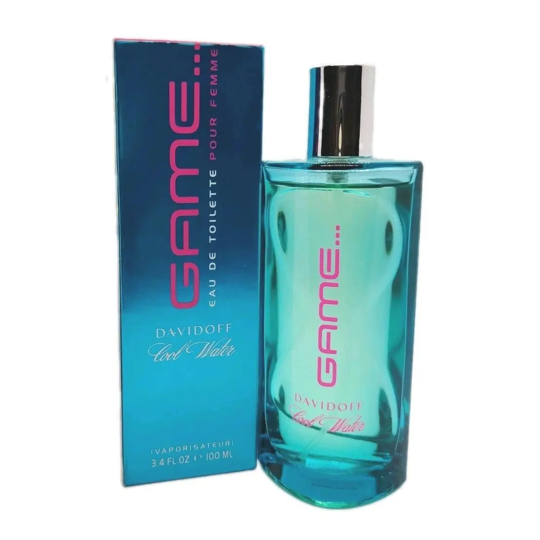 Cool Water Game by Davidoff For Women 3.4 oz Eau de Toilette Spray Vintage Rare