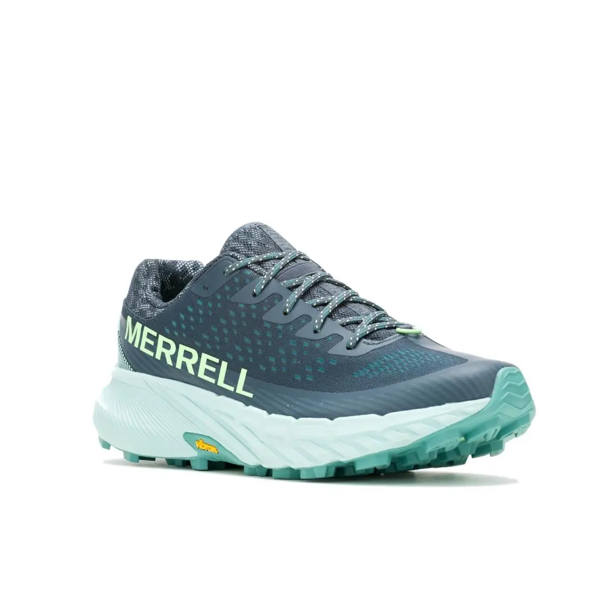 Merrell J068195 Agility Peak 5 Trail Running Shoes For Men - Slate