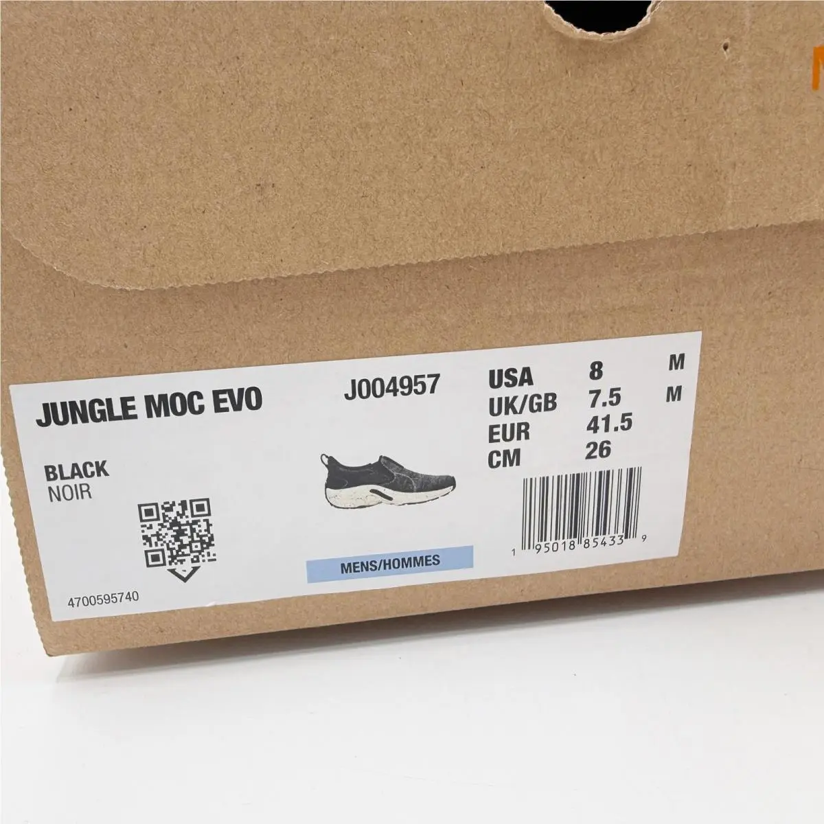 Merrell shoes - Jungle Moc Evo - Jungle Moc Evo - J004957 - Black 8