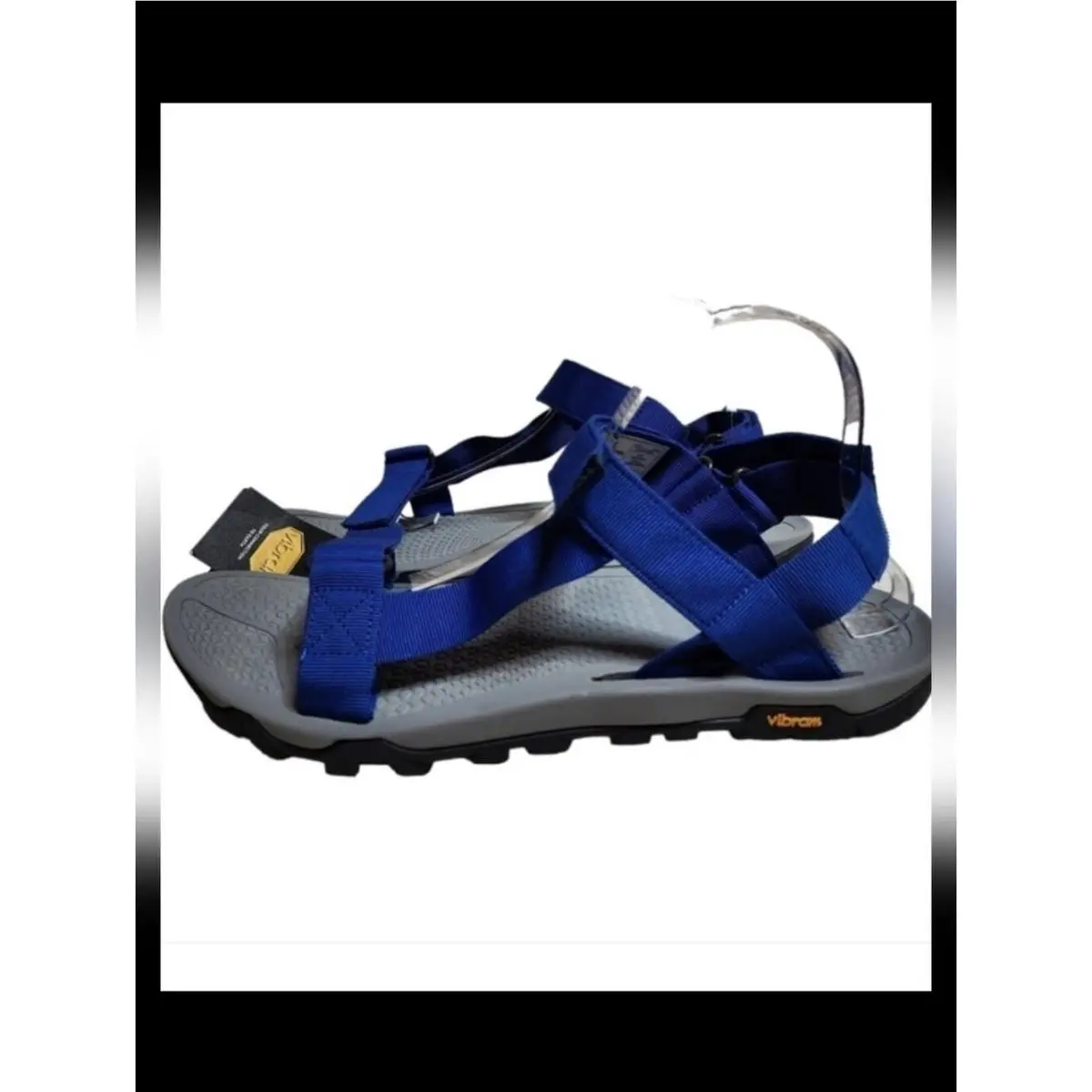 Men`s Size 12 Merrell Breakwater Strap Sandals Hiking Outdoor Blue Grey