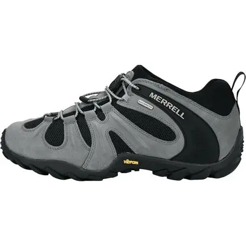Merrell Chameleon Cham 8 Stretch Mens Sz 7 Waterproof Hiking Shoes Charcoal/grey - Grey
