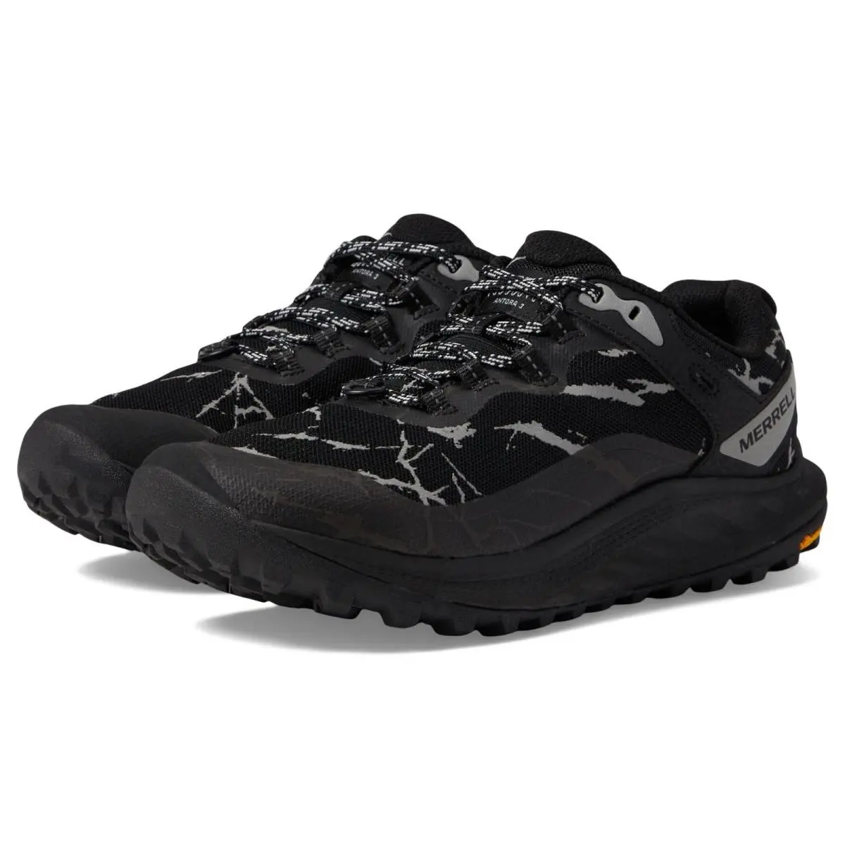 Merrell Womens Antora 3 Trail Shoe Lightning 9.5 EU 40.5 Gorpcore Reflective - Black