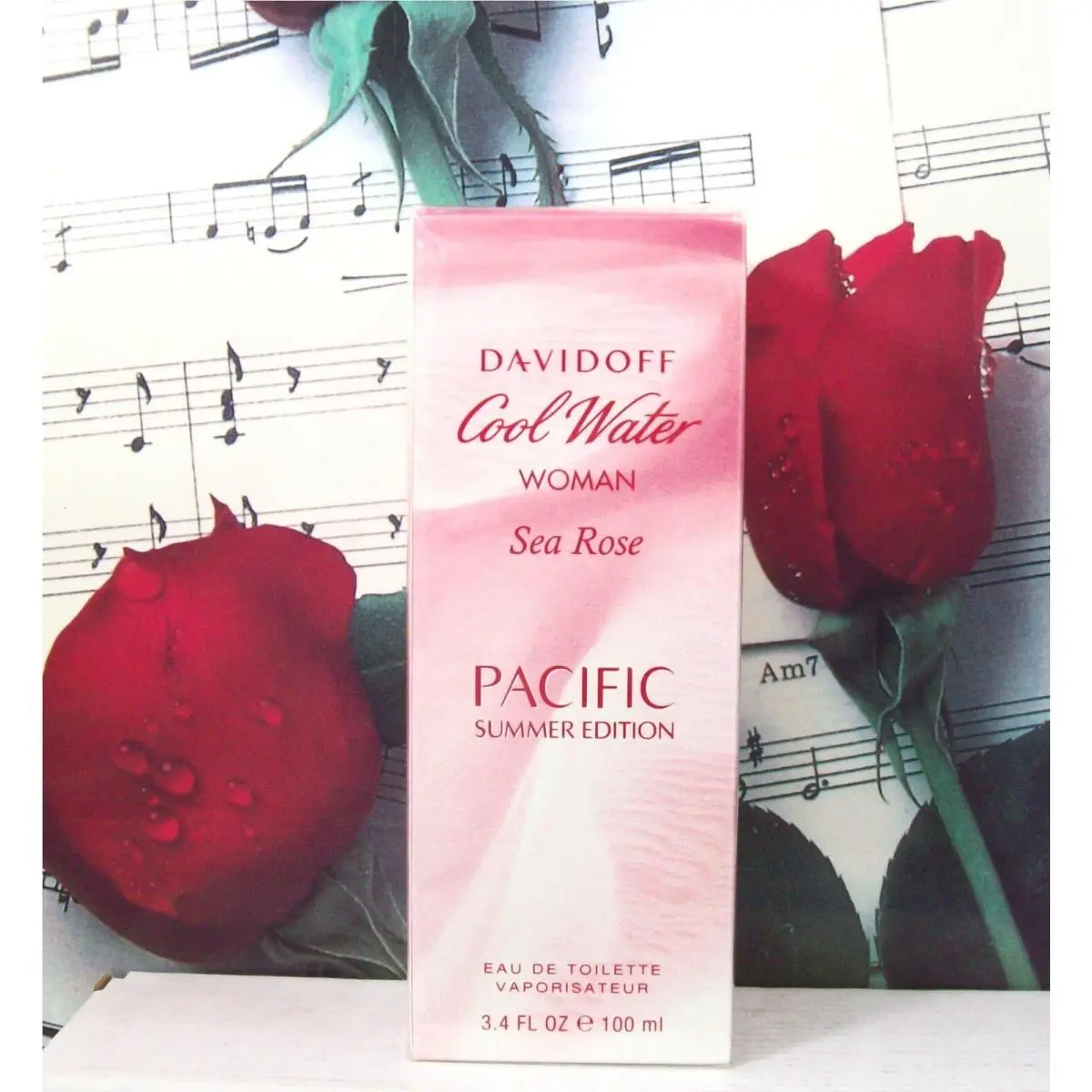 Davidoff Cool Water Woman Sea Rose Pacific Summer Edition 3.4 Edt Spray