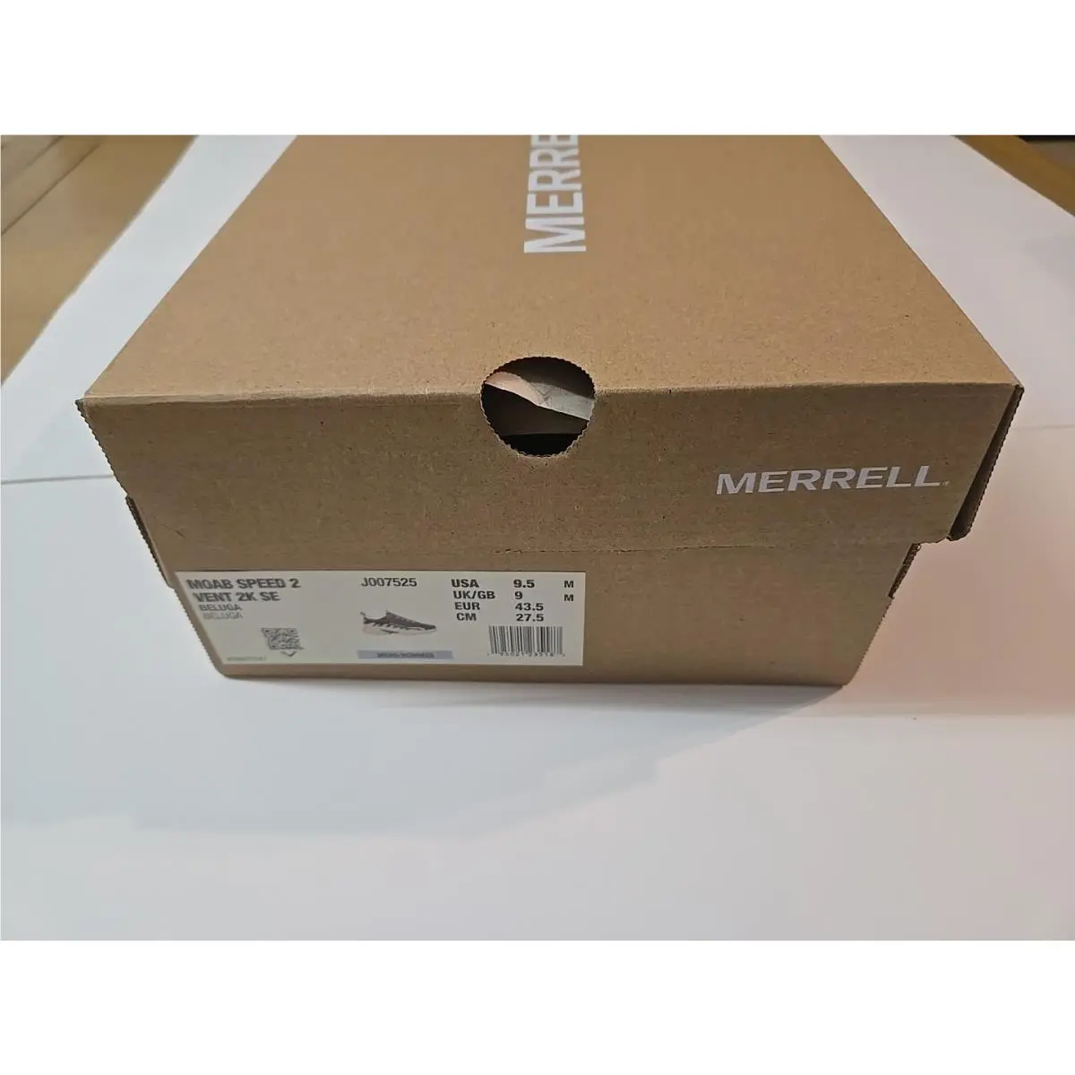 Merrell shoes - Merrell Moab Speed 2 Vent 2K - ML007525 - Gray (UPC: 195021235187) 3