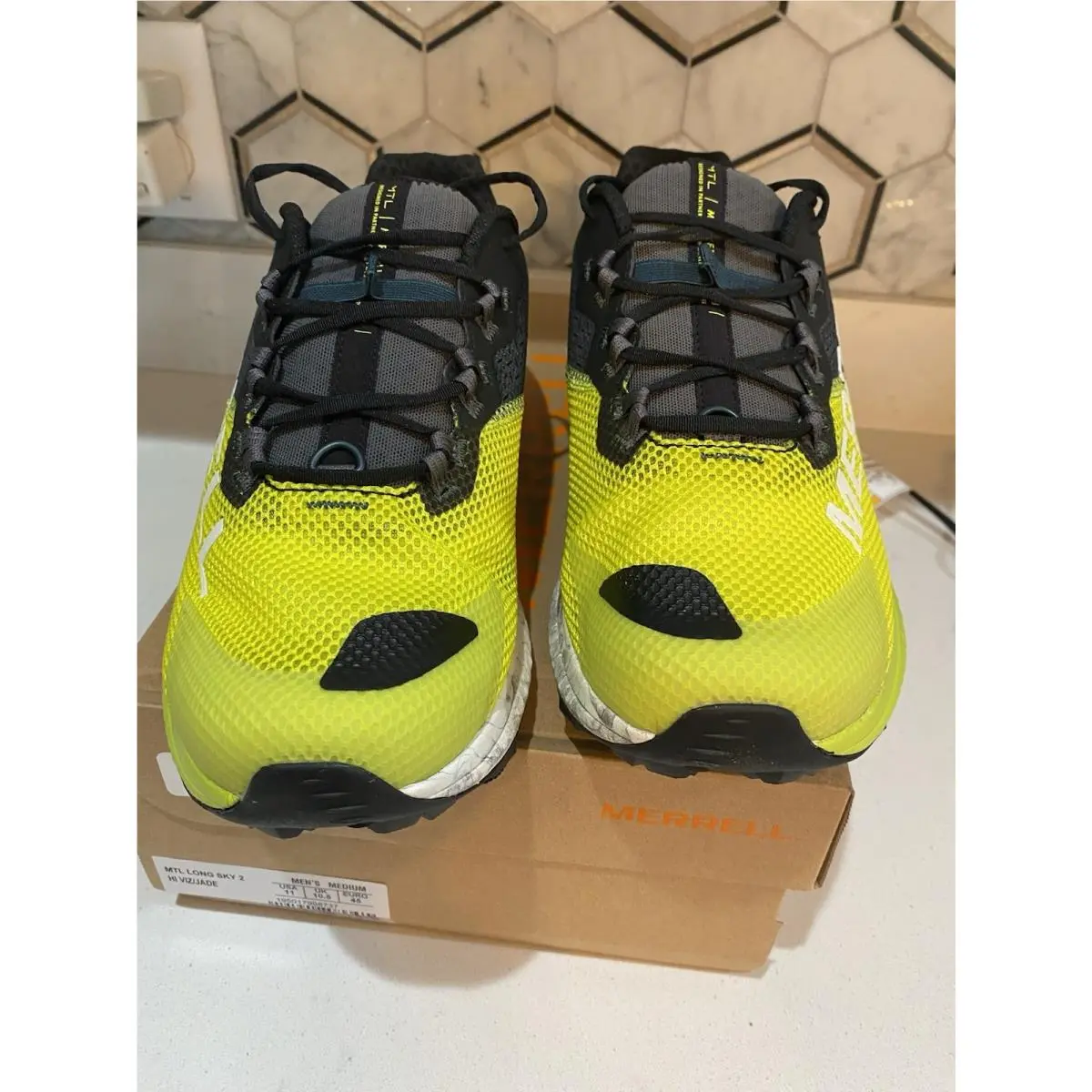 Merrell shoes - Hi Viz/Jade 0