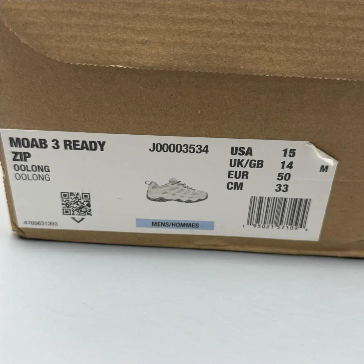Merrell shoes - Merrell Moab 3 Ready Zip - J00003534 - Multicolor (UPC: 0195021571094) 11