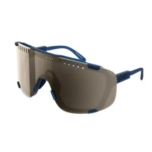 Poc Devour Glasses – Lead Blue Brown/ Silver Mirror