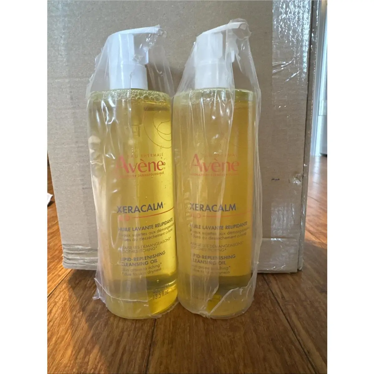 Avene Xeracalm A.d Lipid-replenishing Cleansing Oil 13.5 Fl. Oz. 2 Packs
