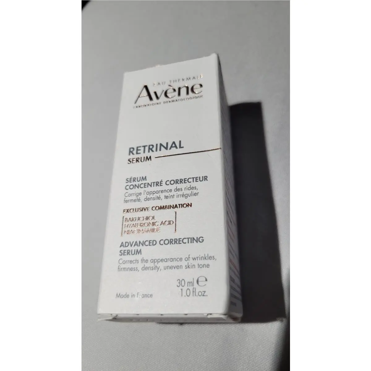 Avene Retrinal Advanced Correcting Serum w/ Hyaluronic Acid Niacinamide 1Fl Oz