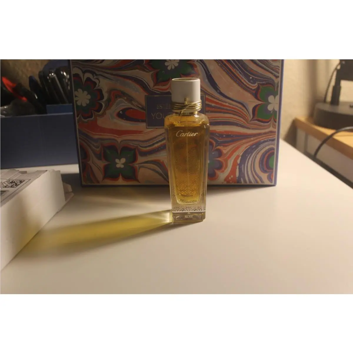 Les Heures Voyageuses Oud Rose Parfum Natural Spray 75 ML/2.5 Oz. Nnb by Cartier