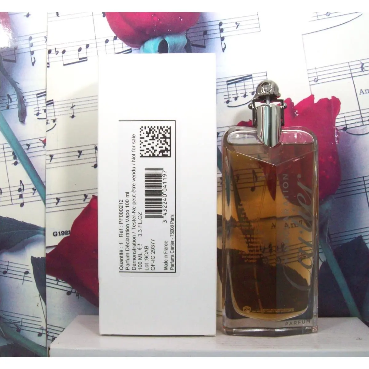 Declaration De  Parfum Spray 3.3 Fl. Oz. Ntwb by Cartier