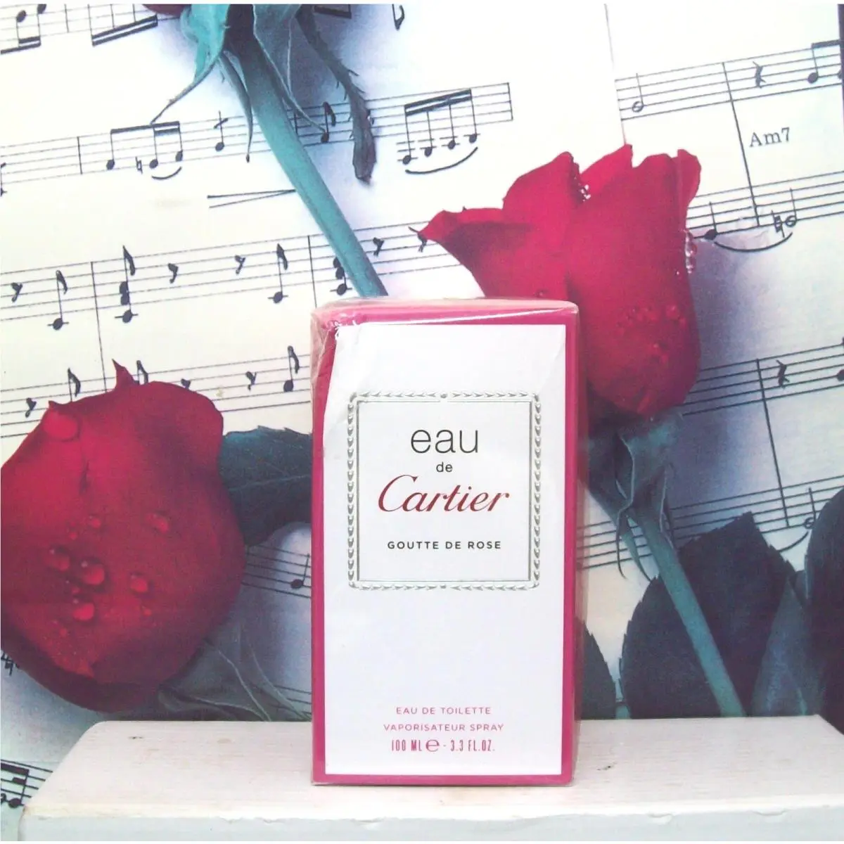 Eau De  Goutte De Rose 3.3 Oz. Edt Spray by Cartier