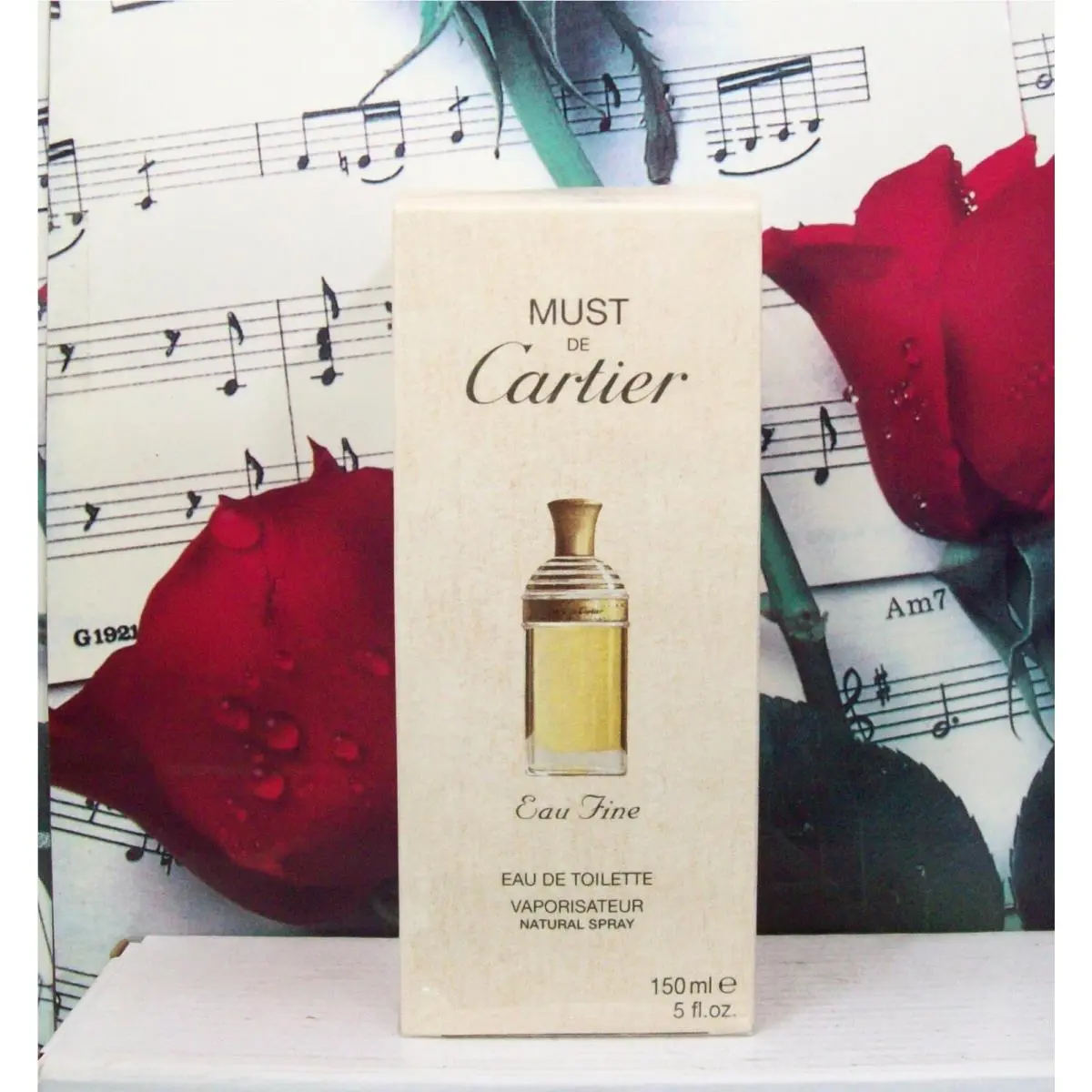 Must De  Eau Fine Edt Spray 5.0 Fl. Oz. Box by Cartier