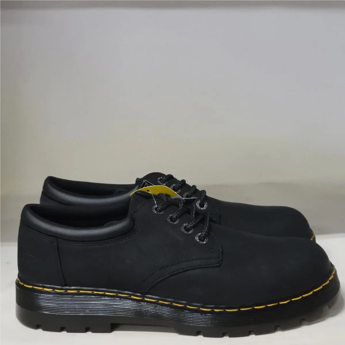 Dr. Martens Bolt Steel Toe Boot Black Mens Size 13M