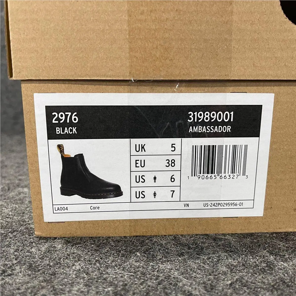 Dr. Martens shoes - vs-197080 - vs-197080 - Black (UPC: 190665663273) 3