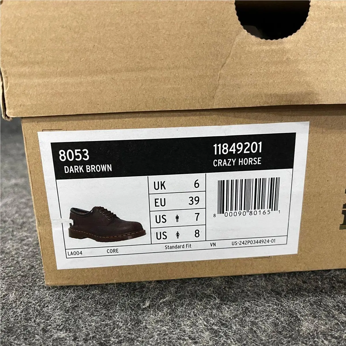 Dr. Martens shoes - vs-197180 - vs-197180 - Brown (UPC: 800090801651) 1