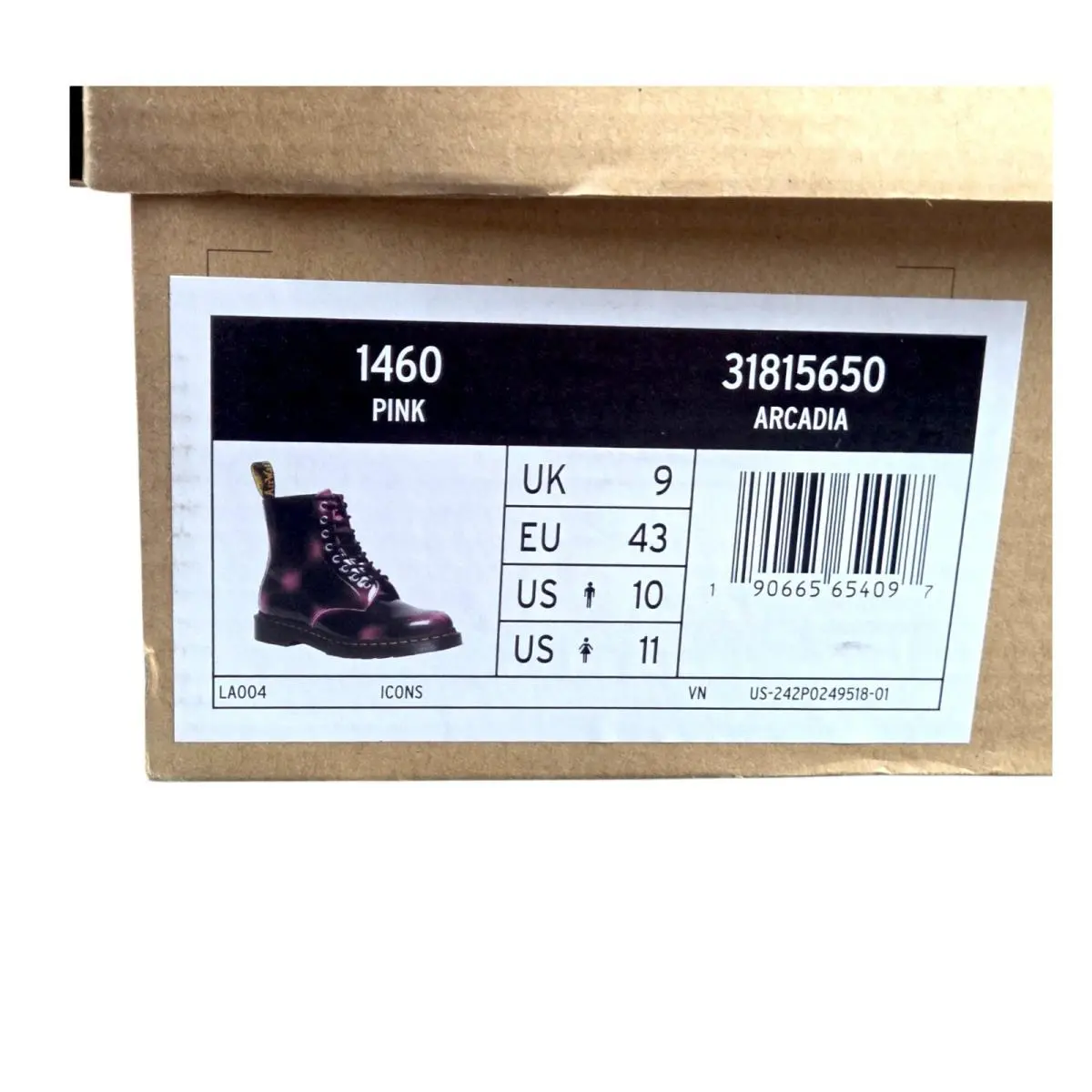Dr. Martens shoes - Dr. Martens 1460 - Martens - Pink 8