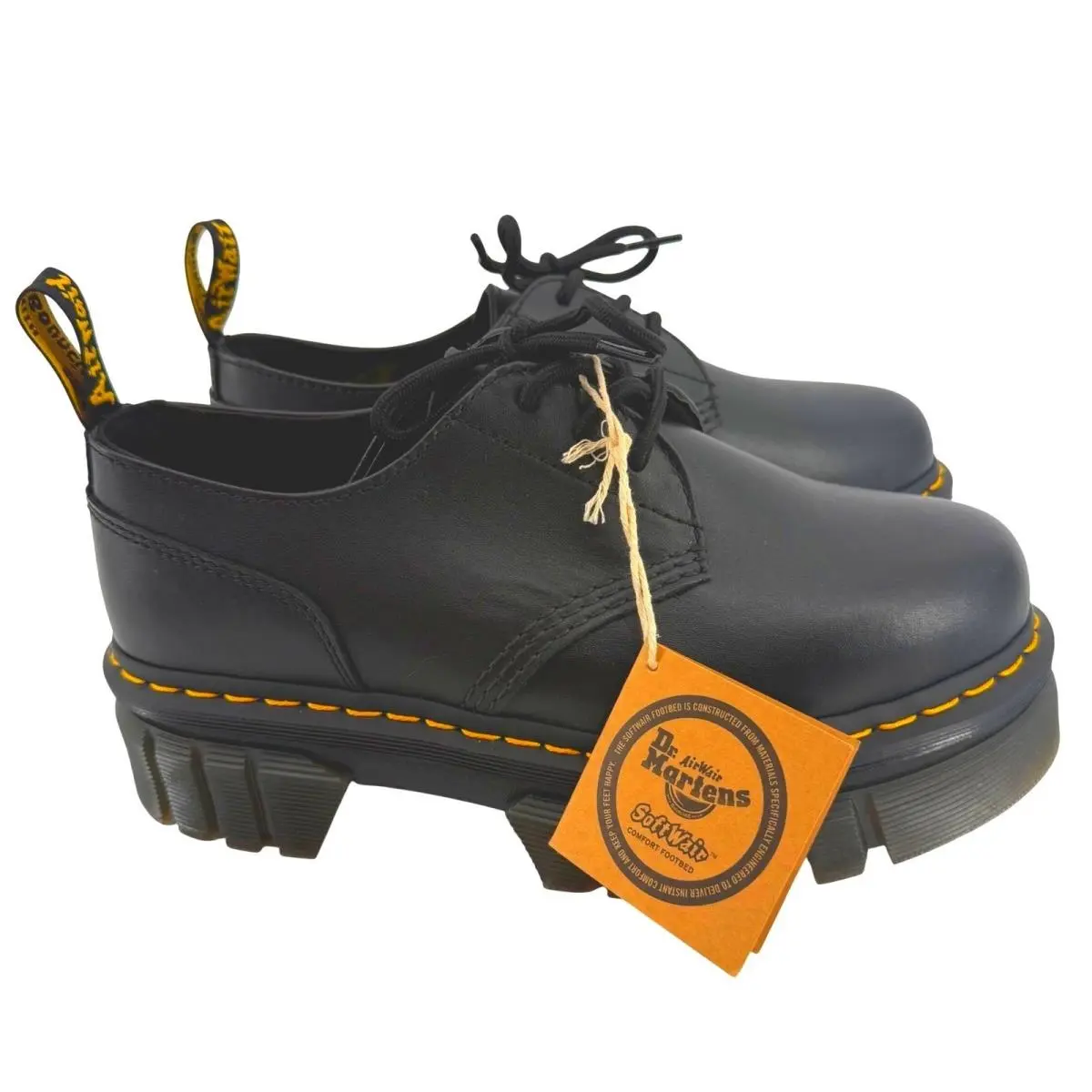 Dr. Martens shoes - Audrick 3-Eye Shoe - Audrick Shoe - Black 3