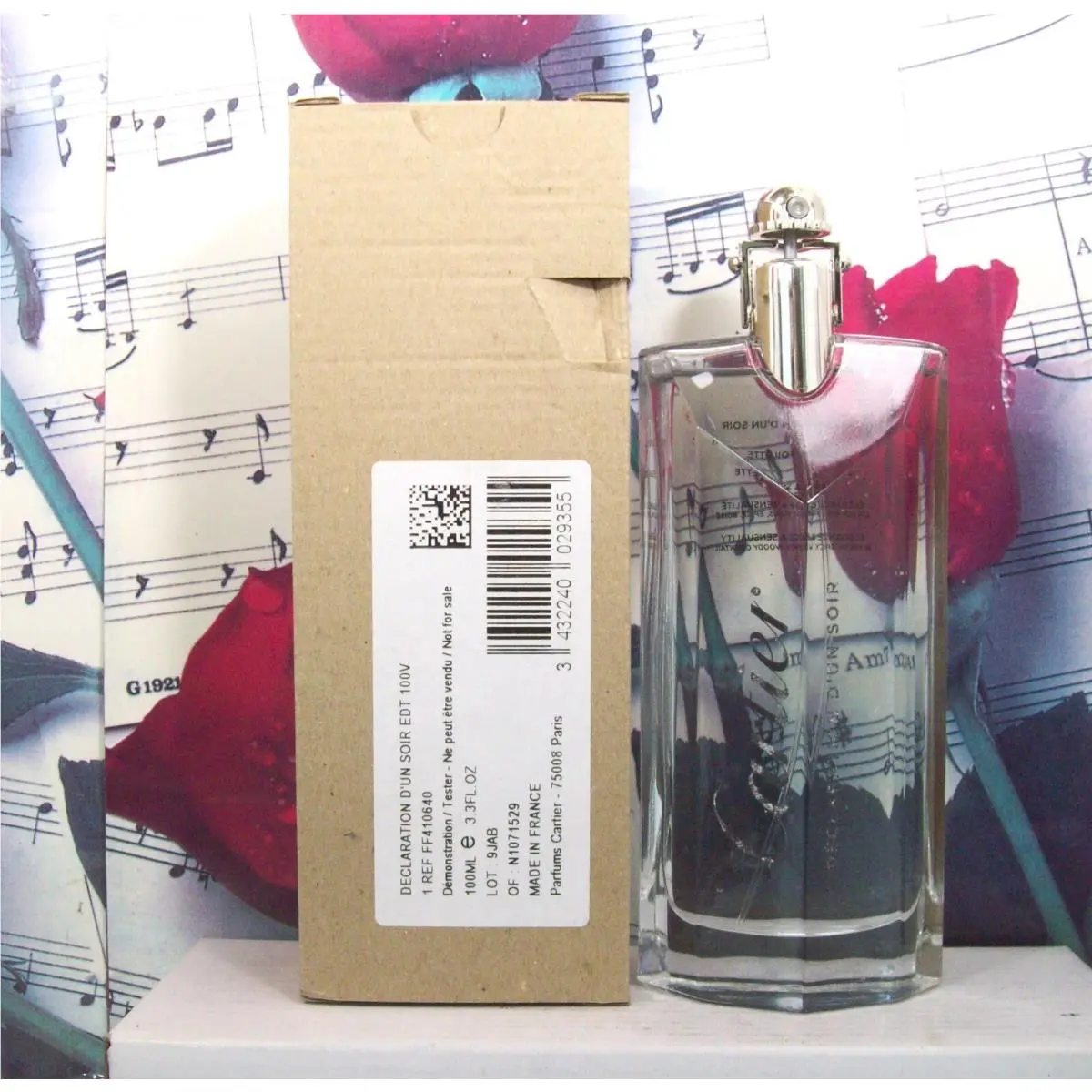Declaration D`un Soir Edt Spray 3.3 Fl. Oz. Ntwb by Cartier