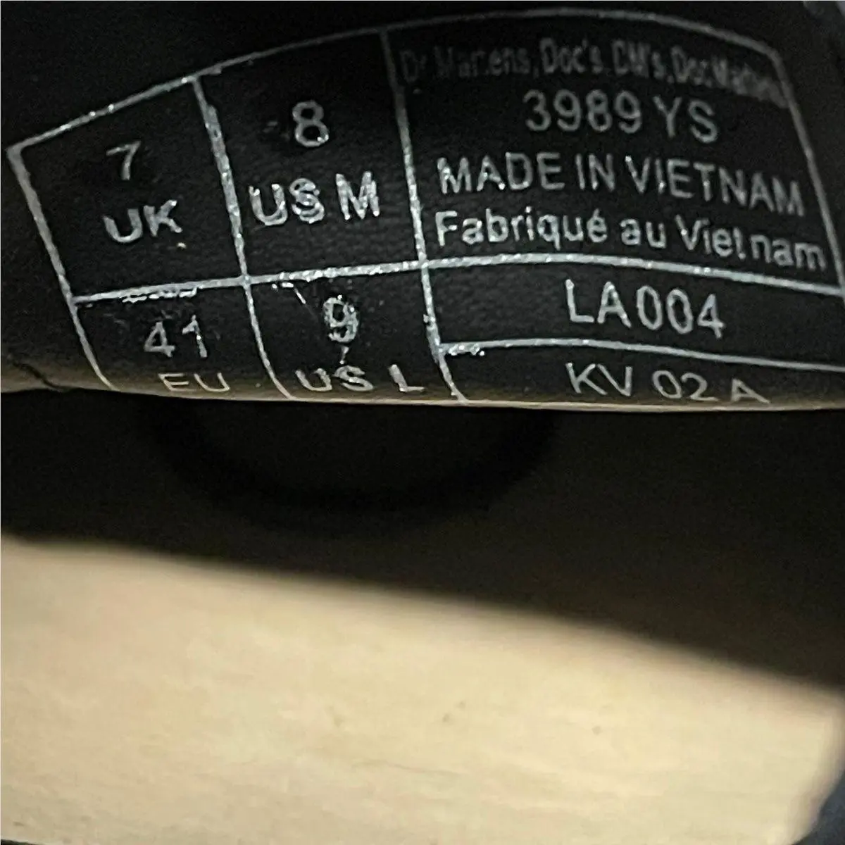 Dr. Martens shoes - vs-197293 - vs-197293 - Black (UPC: 883985987371) 2