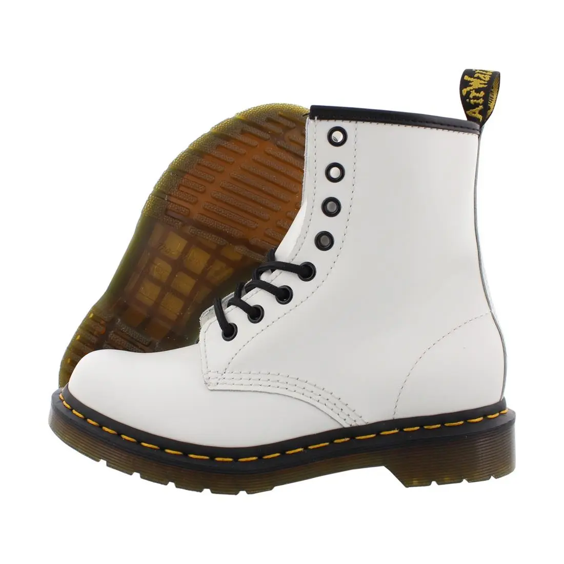 Dr. Martens 1460 W Smooth Womens Shoes Size 5 Color: White
