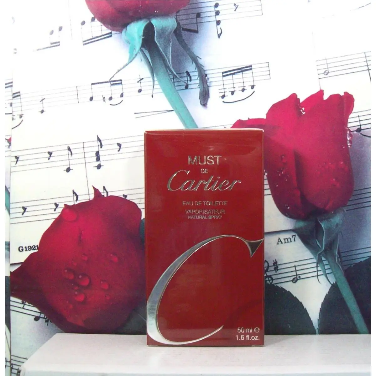 Must De  Edt Spray 1.6 Fl. Oz. Box. Vintage by Cartier