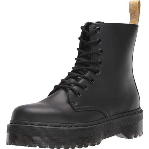 Black - DM25310001 Dr. Martens Vegan Jadon II Mono Men 8 Women 9