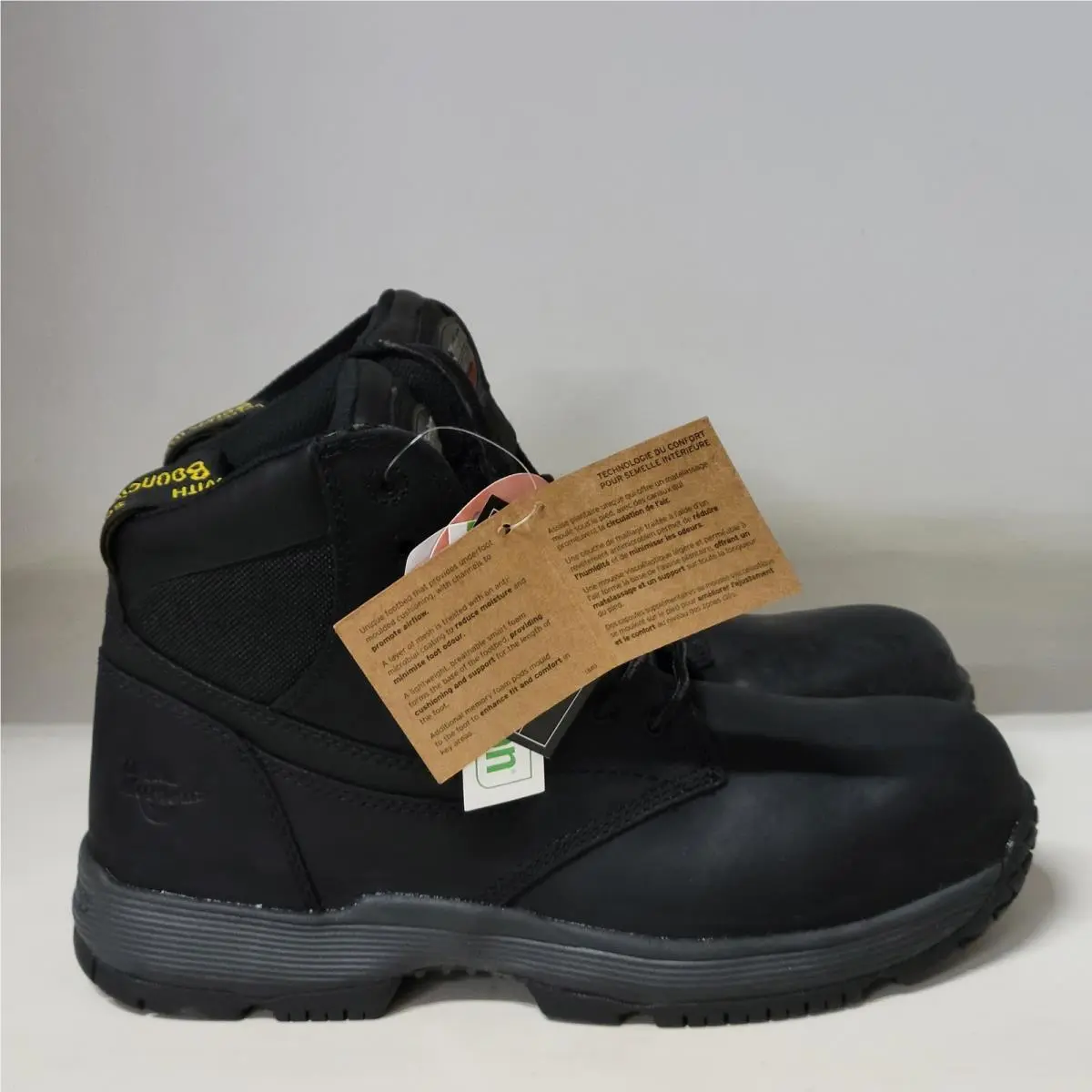 Dr Martens Corvid SD Comp Toe Boot Black Mens Size 10M
