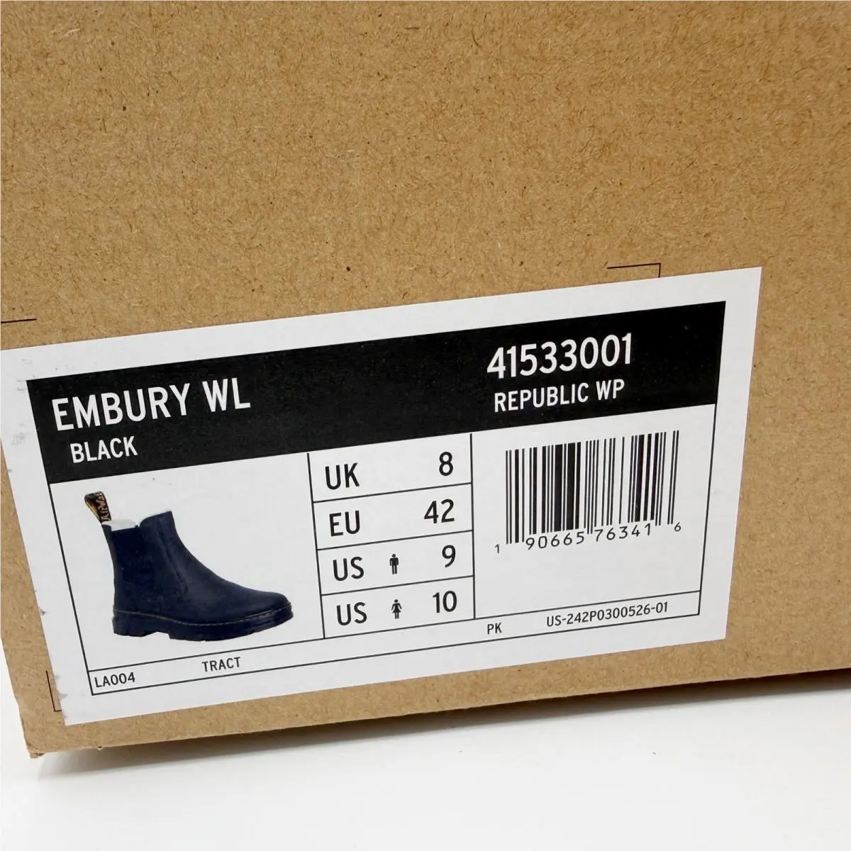 Dr. Martens shoes - Black (UPC: 190665763416) 7