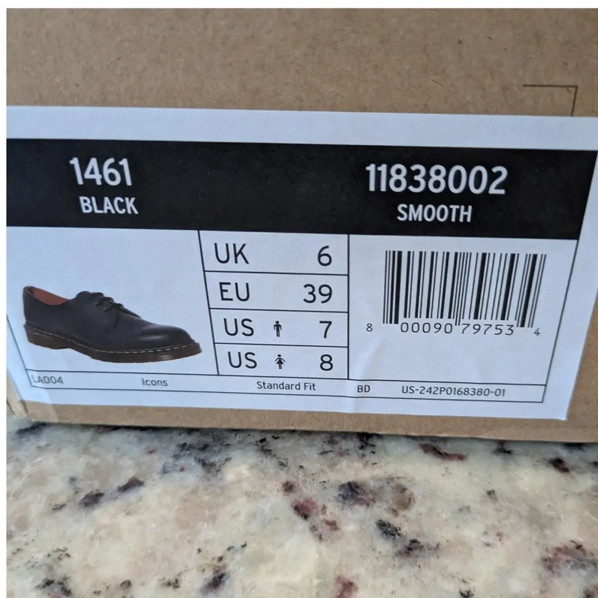 Dr. Martens shoes - Dr Martens 1461 - Black 5