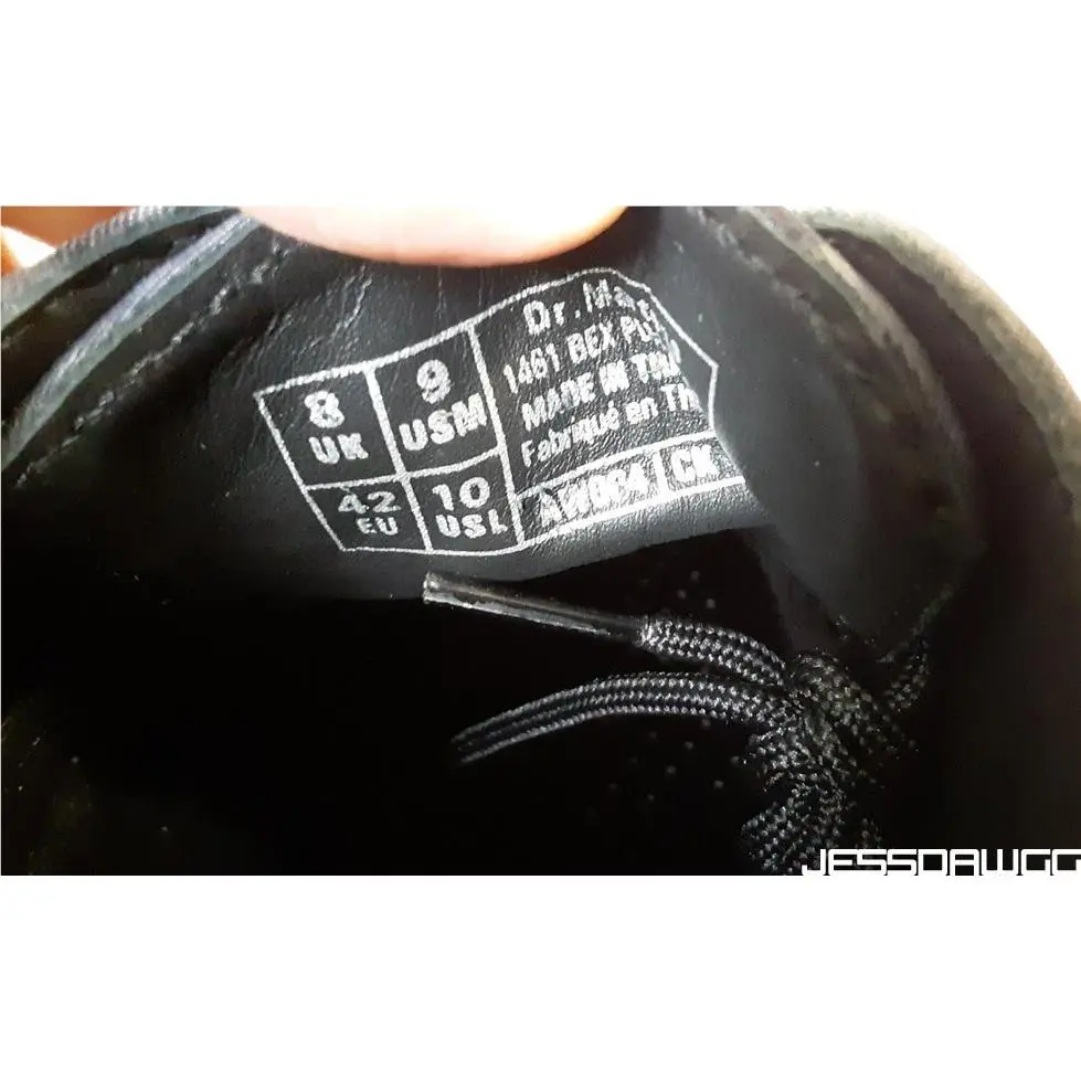 Dr. Martens shoes - 1461 Bex Pleasures - Bex Pleasures - Black (UPC: 190665486414) 19