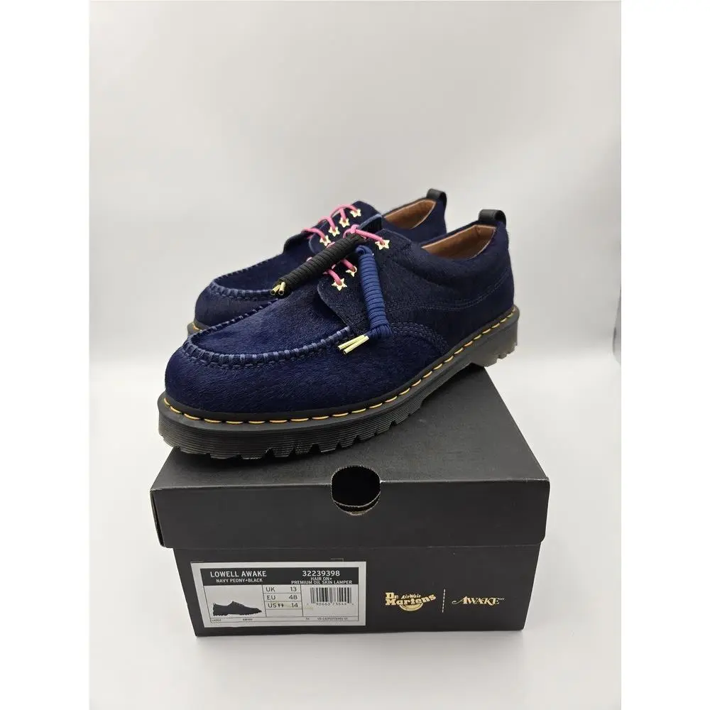 Dr. Martens 32239398 Lowell Awake Navy Peony Size 14